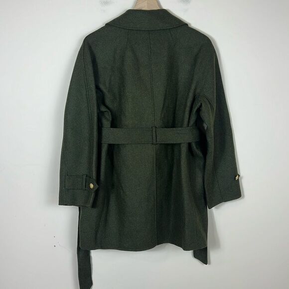 J. Crew Trench‎ coat in double-faced Italian wool $368 Size XS - Picture 11 of 14